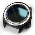 Custom 42mm Bezel Insert Watch Case with Sapphire Crystal Glass Stainless Steel Cover for SKX007 NH35 36 Movement Parts