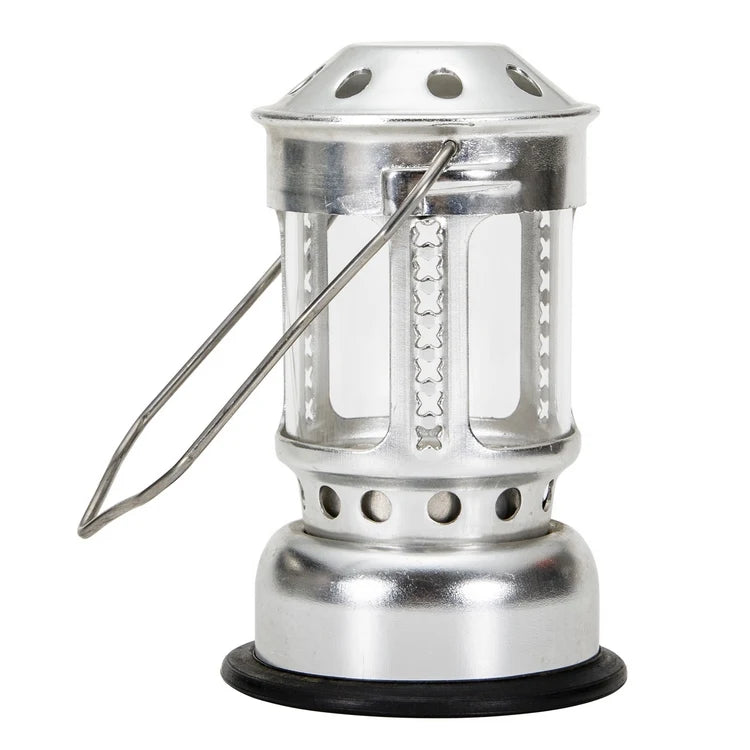Portable Candle Lantern Night Fishing Hanging Outdoor Camping Aluminium Alloy Candle Lamp Candle Holders