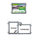 Ultra Slim Real Estate Poster Banner Display Backlit Crystal LED Light Box Sign for Advertising