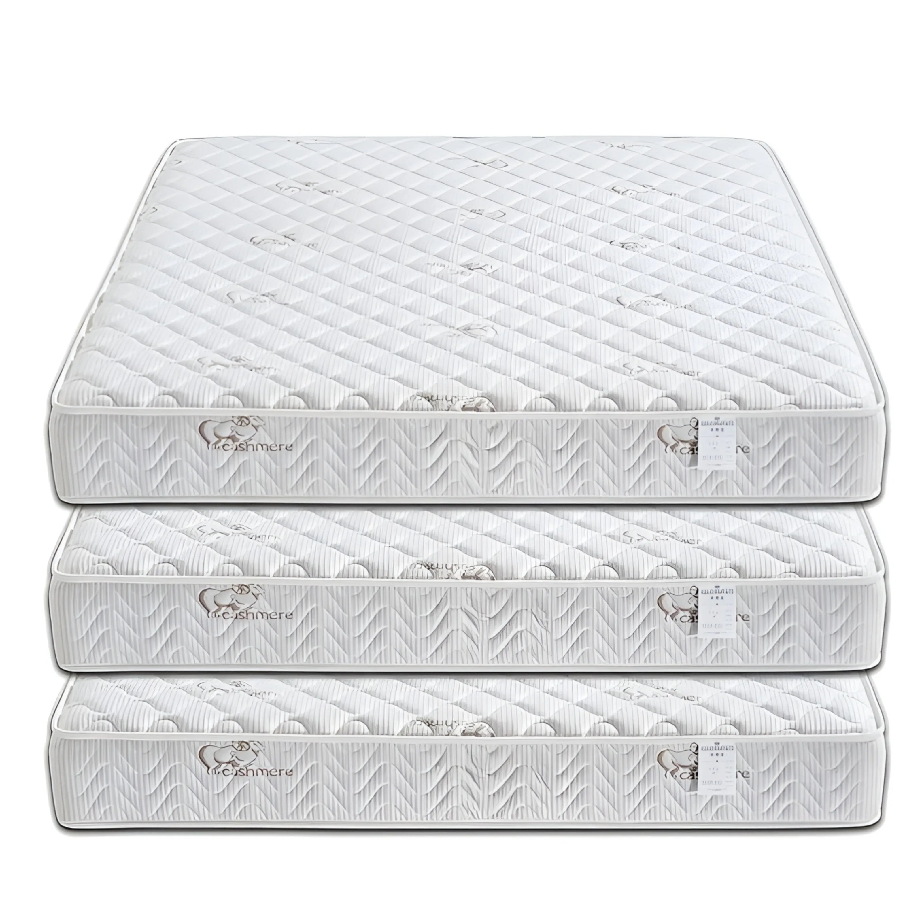 Full Size Queen Mattress with Orthopedic Pocket Spring Compressed and Rolled up for Hotel Use Vacuum Compressible 170*200*20cm