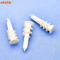 Elehk Self Drilling Plastic Anchors With Screws Nylon Drywall Anchor Plastic Wall Plug Wall Anchor