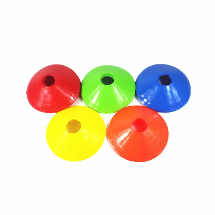 Wholesale DUDA Brand Model 21-056 Custom Logo Soccer Agility Disc Cones Speed Training PE Plastic Obstacle Cone Durable 20x5cm