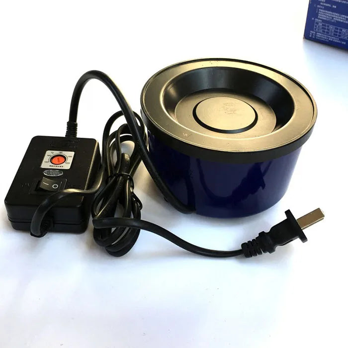 Hot Melt Glue Pot Keratin Melt Hot Pot Glue Melting Skillet Pots for Hair Extension