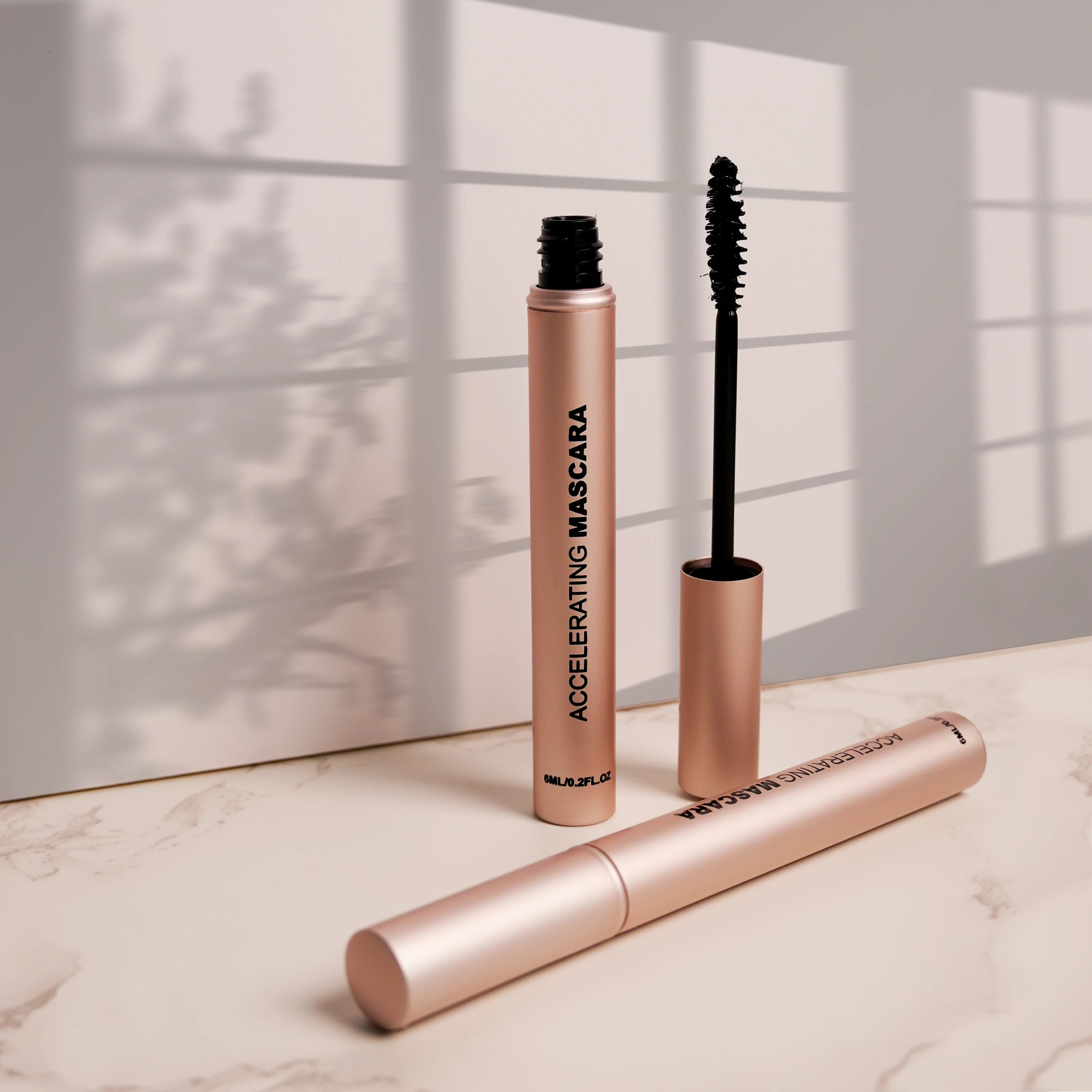 Custom Logo Fast Dry Waterproof Black Cruelty Free Vegan Long Lasting 5d Silk Fiber Lengthening Thickening Lash Mascara