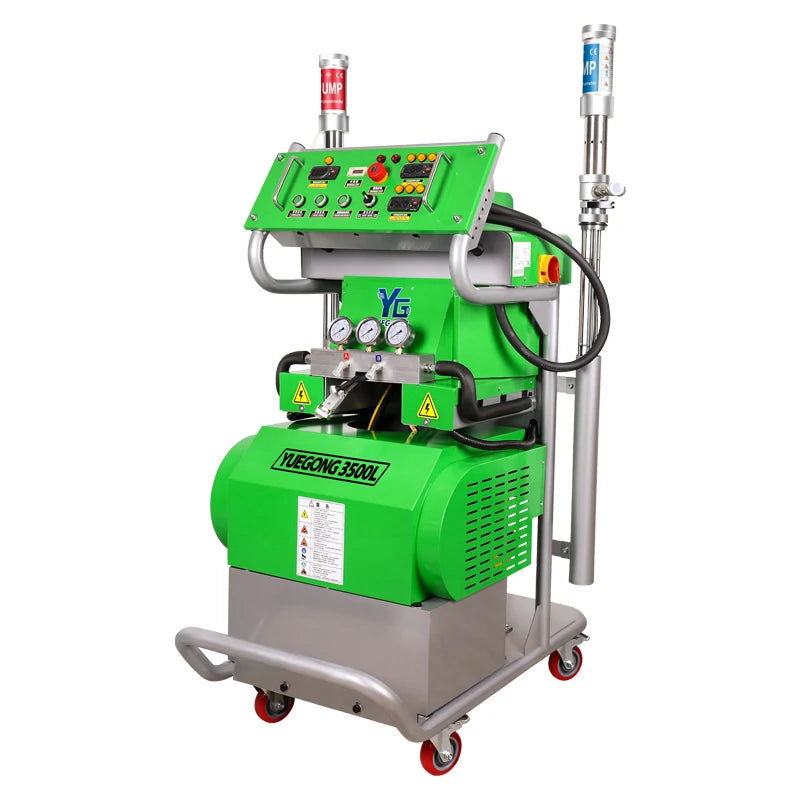 380V Electric Foam Sprayer Polyurea Coating Waterproof Spray Machine Roofing Spray Foam Thermal Insulation Filling Engine Pump MegaBDM