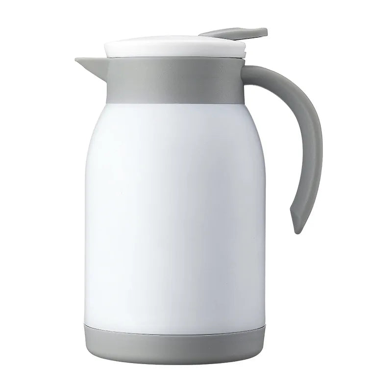 Modern New Kettle Stainless Steel Thermos Flask Portable Outdoor Hot Water Bottle with Anti-Scald Feature