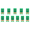 T8041-8049 9 Colors One Time Use Chip 700ML for Epson Sure Color P6000 P8000 Printer