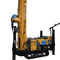 Diesel-powered Crawler Chassis with Water and Gas Dual Purpose for Taking Groundwater 200m Depth Water Well Drilling Rig MegaBDM