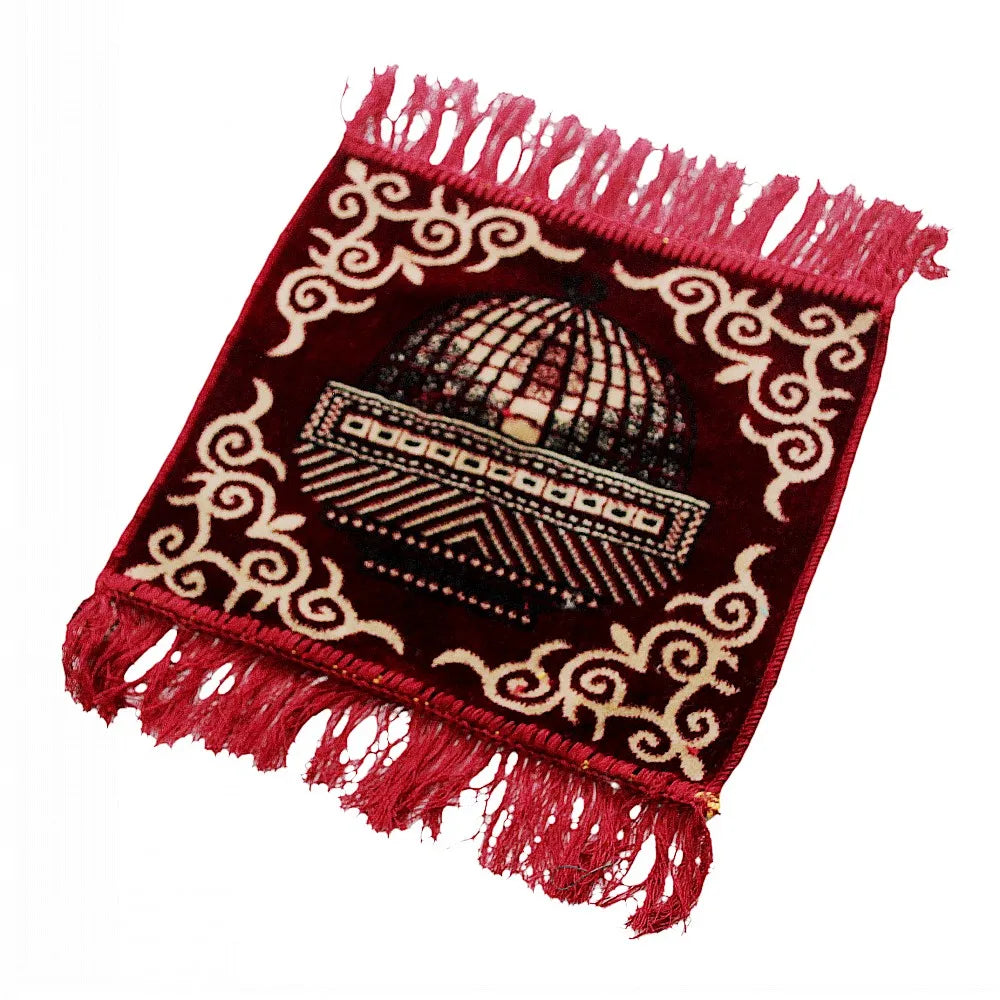 OEM Pashmina Kowtow Carpets Washable Polyester Islamic Pilgrimage Mat Dropshipping/Spot Wholesale for Muslims