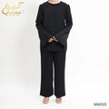Habib 2026 Islamic Clothing New Suit 2 Piece Set Casual Style Elegant Suit Pants Set Muslim Women Modest Muslim Pants Top Set