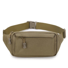 Pure Colour Sport Running Unisex Polyester PVC Waterproof Waist Bag with Custom Logo