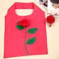 New Foldable Cartoon Pattern Eco-Friendly OEM Customized Logo Reusable Large (>50cm) Sustainable Polyester Shopping Tote Bag