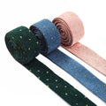 Deepeel RD057 Clothing Sewing Corduroy Bronzing Printing Ribbon Webbing for Bag Strap Garment Accessories