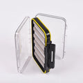 105*65*35mm Hook Lure Flies Bait Box Fishing Fly Jig Tackle Storage Case Transparent Waterproof Fly Fishing Box