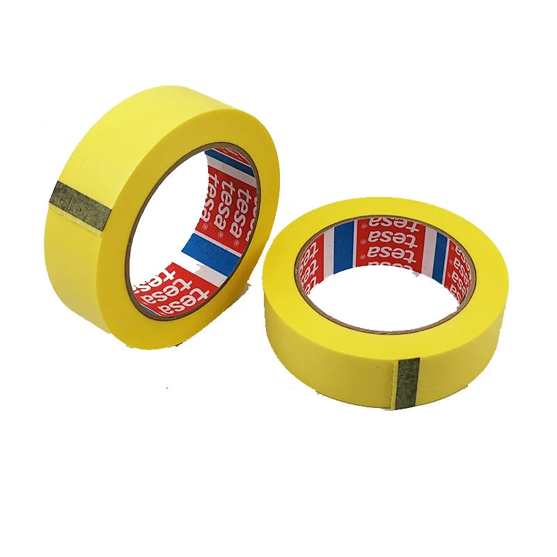 Tesa Professional Precision Painter Thin Masking Tape 4334 Single Sided Acrylic Adhesive Heat-Resistant Hot Sale Yellow Colo