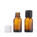5ml to 100ml Amber Glass Vial with Screw Cap for Essential Oils Mascara Eye Drops Low MOQ 1pc PP Collar Material