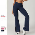 Quick-Drying Casual Flared Pants Women High Waist Wide Legs Butt Lift Yoga Leggings Gym Fitness Workout Tight Flared Yoga Pants