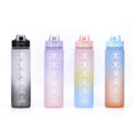 Hot Sale Sports Water Bottle 1000ML Outdoor Travel Portable Drinkware Plastic Drink Bottle BPA Free