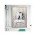 White Wings Feathers Canvas Print Woman Poster Wall Picture Art Decor No Frame Oil Painting on Canvas Posters and Prints Art