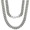 Stainless Steel Cuban Chunky Punk Choker Chain Necklace for Pet Dog
