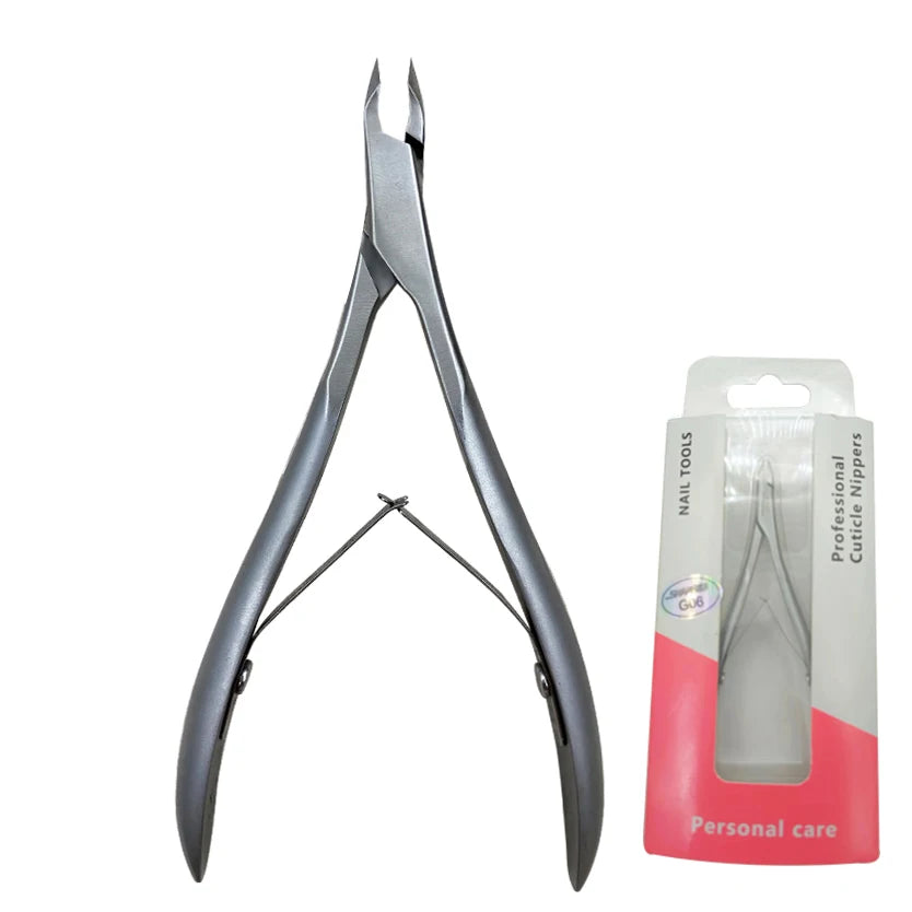 Competitive Price Professional Nail Care Tools Convenient Gray Cuticle Nail Nippers