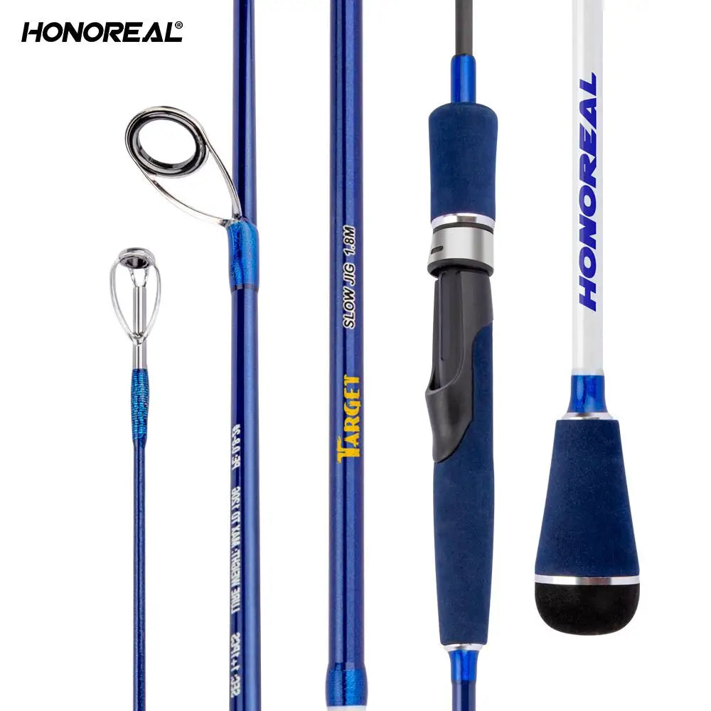 HONOREAL Solid Carbon Fishing Rods Slow Pitch Jig Blank