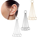 10Pcs/Set Stainless Steel Tongue Rings Cartilage Hoop Studs Helix Tragus Piercing Women Body Jewelry Engagement Gift Daily Wear