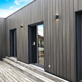 Outdoor Easy Installation Waterproof Anti-Fade Co-extrusion All Weather Resistant Cladding Panel WPC 3D Wall Panel