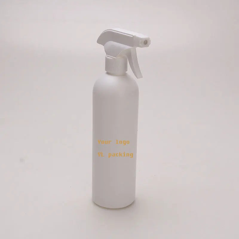 Matte Black and White HDPE Plastic Trigger Spray Bottles 250ml 350ml 500ml 1000ml 17oz Empty Dispenser Bottles for Lotion