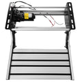 HEYRV Caravan Accessories RV Step Folding Electric Single Step with LED Light Thickened Aluminum Alloy Camper Stair