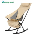 Portable Adjustable Reclining Chair Folding Outdoor Beach Fishing Camping Rocking Moon Chairs