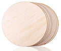 Wood Round Discs and Cutout Circle for Wall Hanging Crafts Decorative Wooden Pieces