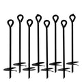 Tent Peg rocky Ground Commercial Fabric Garden Staples  Dog Ground Stake Cable Dog Tie Out Stake Heavy Duty Quality Dog Stakes