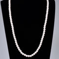 Vintage Trend Elegant Ladies Fashion Jewelry 18K Gold Plated Stainless Steel Women Men Collar Pearl Necklace