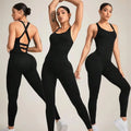 P406 Hot Sale Women Fitness Wear Ropa Deportiva Para Mujer Women Yoga Jumpsuit Sports Wear