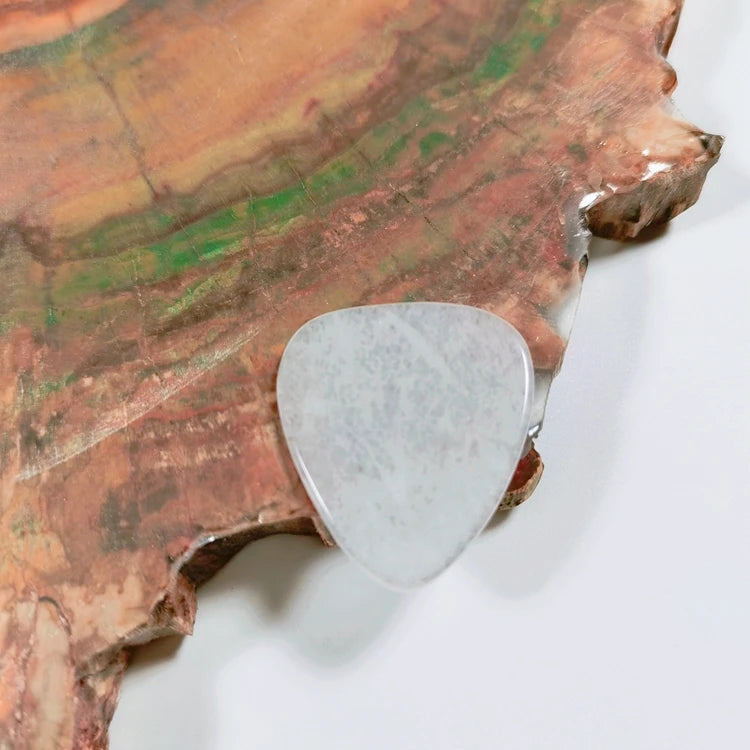 Huiying Colorful Clear Quartz Guitar Picks Custom Engraved Logo