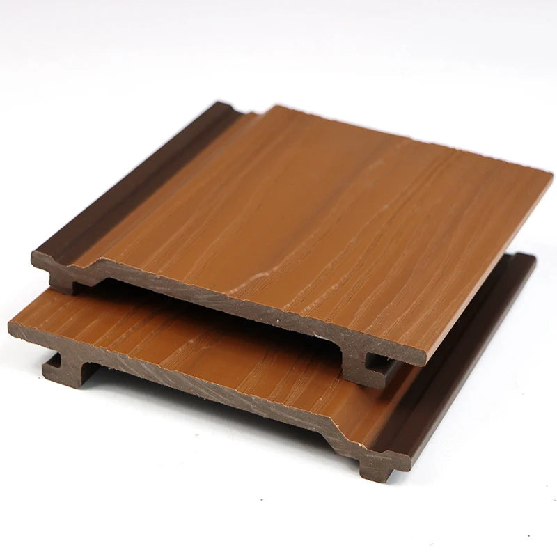 WPC Coextrusion Asian Brushed Outdoor Waterproof Wall Panel & Cladding Above 18mm Thickness 5-Year Warranty