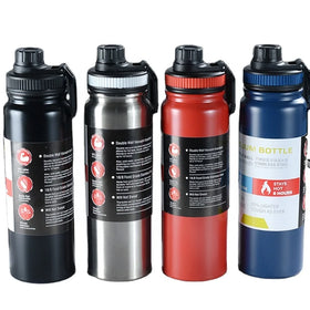 2025 China Best Selling Custom Stainless Steel Double Wall Vacuum Flask 750ml and Thermos Insulated Sport Water Bottle in Stock