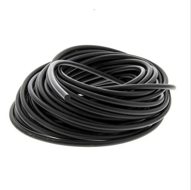 Rubber Cord Soft Tough Durable Waterproof High Temperature Resistant 3mm 4mm 5mm 6mm Rubber Bungee Cord NBR FKM Silicone Cord