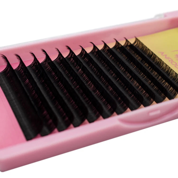 Loose Base Mink Volume Dark Matte Black Eyelash Trays Volume Mink Velvet Cashmere Lash Extensions Volume Trays