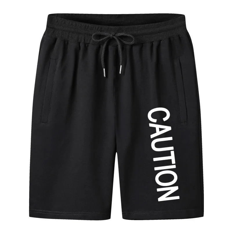 Wholesale Summer Cotton Sports Short Pants Custom Logo Printing Solid Color Beach Swim Casual Shorts Pant