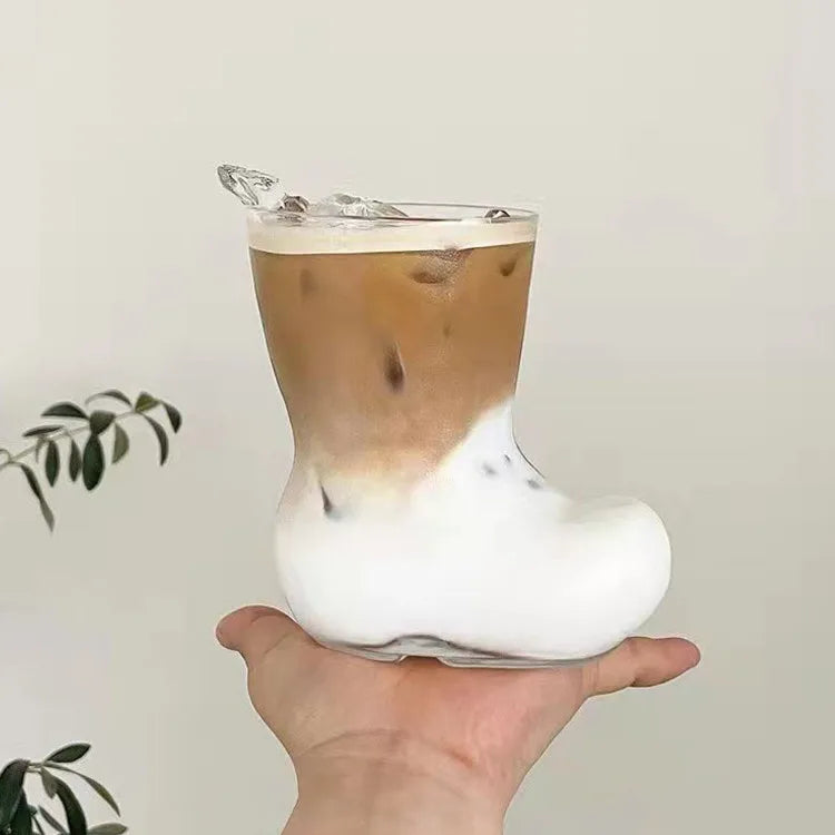 Boots Shoe Shape Cocktail Glass Whiskey Glass for Bar