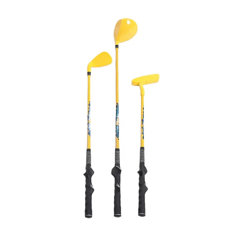 Wholesale Multicolor Children Mini Golf Putter Custom Logo 79*28cm Plastic Kids Golf Club Set