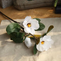 D-MG001 Artificial Flower Real Touch Magnolia Wreath Flowers Artificial Magnolia Branches Home Wedding Office Garden Decoration
