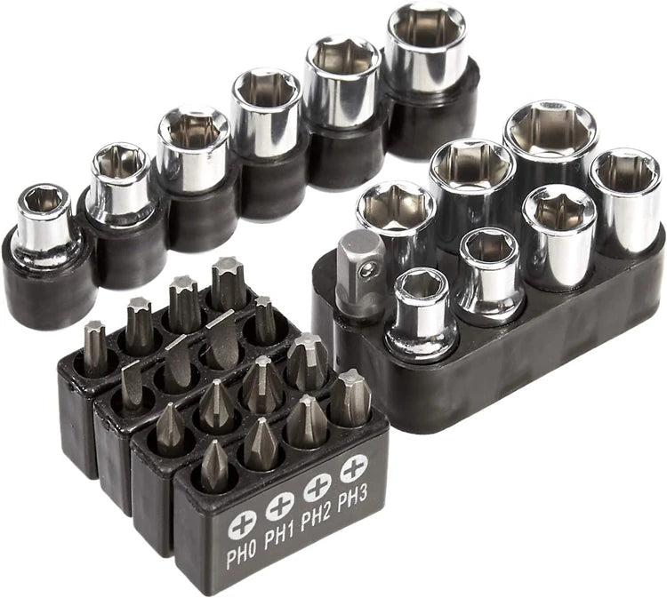 Screw Driver Bit Set 32 Pieces Tool Kit Set Impact Driver Bit Set