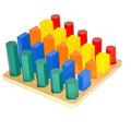 Wholesale Montessori Material Wooden Puzzle Blocks Educational Teaching Aids Learning Toys for Kindergarten Boys Girls