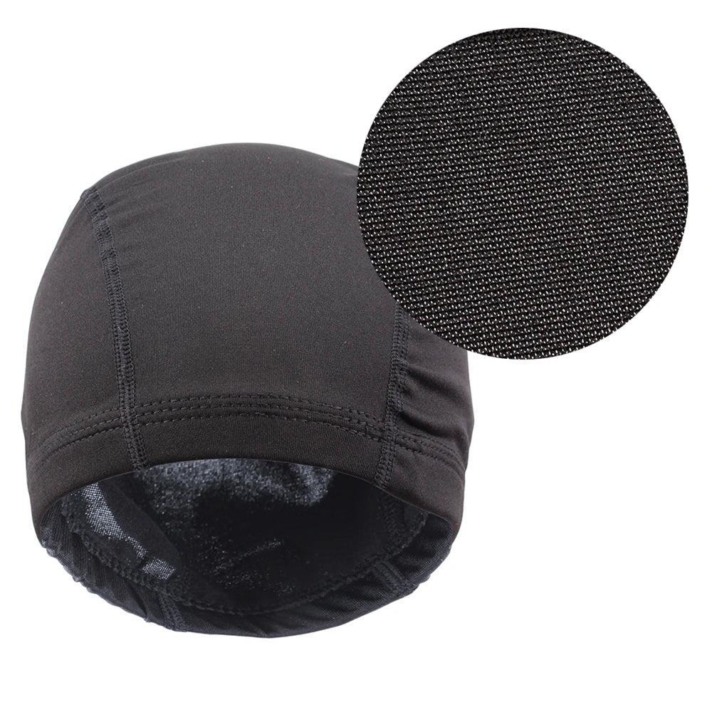 Best Quality Black Hairnet Spandex Dome Cap for Making Wigs Snood Nylon Stretch Glueless Elastic Cap Ultra Stretchy