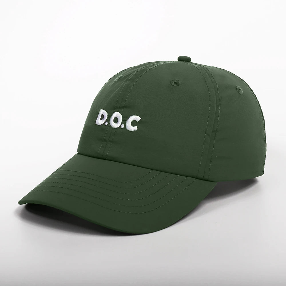 High Quality Custom Nylon Soft 6 Panel Quick Dry Unstructured Embroidery Logo Dad Hat Embroidered Sport Baseball Cap
