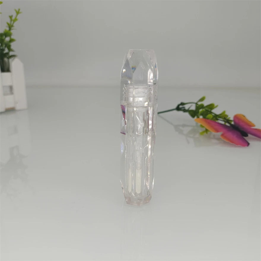 Crystal Diamond Transparent Wholesale Customize Lipgloss Make Your Own Lipgloss Waterproof 60 Color Lip Gloss