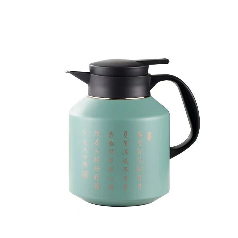 24 Hours Hot-Cold Insulated 304 Stainless Steel Teapot Tea Infuser Custom Logo Camping Business Use Large Capacity Eco-Friendly